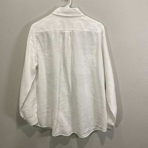 Ellen Tracy vintage linen‎ button up - Picture 5 of 9